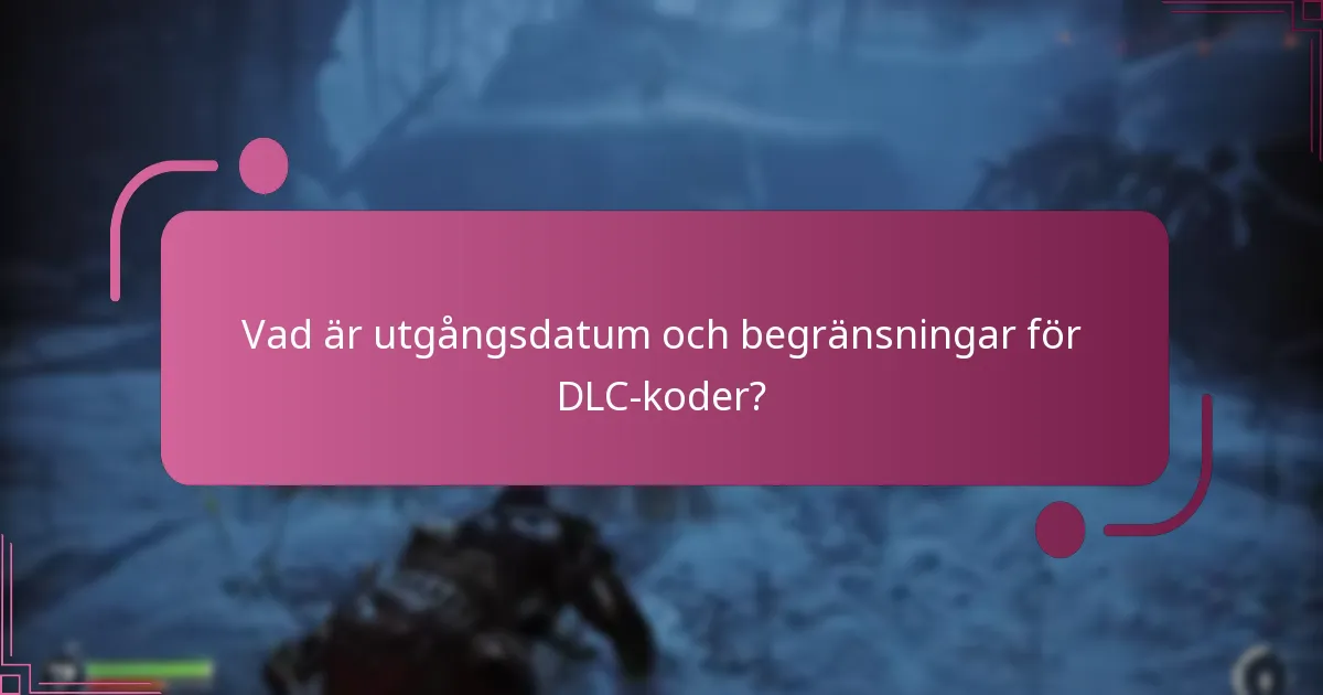 Vilka felsökningssteg bör jag följa om min DLC-kod inte fungerar?