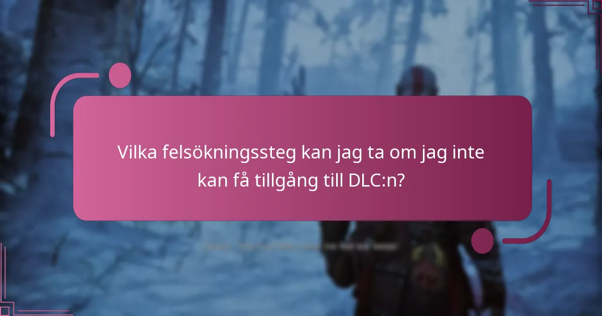 Vilka systemkrav gäller för att få tillgång till God of War Ragnarok DLC?